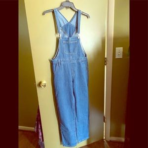 Denim overalls